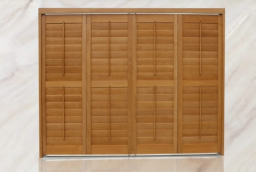 Solid wood air window (pull rod type)