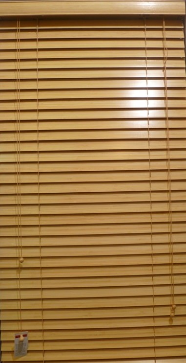Bamboo shutter curtain